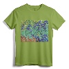 Irises Vincent van Gogh Post-Impressionism Art Painting T-Shirt - Classic Van Gogh Artwork Tee for Art Enthusiasts