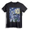 Star Wars Stormtrooper Starry Night Graphic T-Shirt - Officially Licensed Lightweight Tee for Fans
