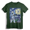 Star Wars Stormtrooper Starry Night Graphic T-Shirt - Officially Licensed Lightweight Tee for Fans
