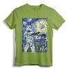 Star Wars Stormtrooper Starry Night Graphic T-Shirt - Officially Licensed Lightweight Tee for Fans