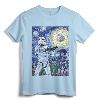 Star Wars Stormtrooper Starry Night Graphic T-Shirt - Officially Licensed Lightweight Tee for Fans