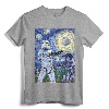 Star Wars Stormtrooper Starry Night Graphic T-Shirt - Officially Licensed Lightweight Tee for Fans