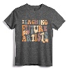 Teaching Future Artists Retro Teacher Students Women T-Shirt - Back to School Teacher Apparel for Special Ed & Speech Therapists