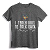 Speech Pathology Therapy Talk Autism Awareness Month T-Shirt - Supportive Design for Speech Therapists and Autism Advocates