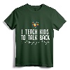 Speech Pathology Therapy Talk Autism Awareness Month T-Shirt - Supportive Design for Speech Therapists and Autism Advocates