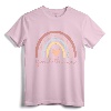 Speech Therapy Speech Language Pathologist SLP Boho Rainbow T-Shirt - Cute Design for Speech Therapists and Students