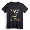 Just a Girl with Healing Hands Massage Therapist Shirt - Women's Wellness Tee for Comfort & Relaxation