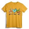 Painting Palette Funny Art Teacher Gifts T-Shirt - Peace Love Art Teacher Appreciation Tee for Men and Women