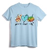 Painting Palette Funny Art Teacher Gifts T-Shirt - Peace Love Art Teacher Appreciation Tee for Men and Women