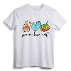 Painting Palette Funny Art Teacher Gifts T-Shirt - Peace Love Art Teacher Appreciation Tee for Men and Women