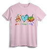 Painting Palette Peace Love Art Teacher Gifts T-Shirt - Cute & Stylish Teacher Appreciation Gift for Art Lovers