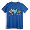 Painting Palette Peace Love Art Teacher Gifts T-Shirt - Cute & Stylish Teacher Appreciation Gift for Art Lovers