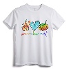 Painting Palette Peace Love Art Teacher Gifts T-Shirt - Cute & Stylish Teacher Appreciation Gift for Art Lovers