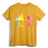 Houston Texas Watercolor Skyline Home State Souvenir Gift T-Shirt - Stylish Apparel for Houston Natives, Students, and Sports Fans