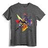 Kandinsky On White II 1923 Artwork T-Shirt - Abstract Painting Lovers Tee for Men, Women, and Kids