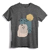 Faces Abstract Boho Line Art Drawing Tee - Trendy Aesthetic Top T-Shirt with Minimalist Design