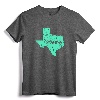 Texas 'Home' Is Where the Heart Is Distressed Map T-Shirt - Texan Pride Graphic Tee for Men, Women, and Children