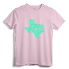 Texas 'Home' Is Where the Heart Is Distressed Map T-Shirt - Texan Pride Graphic Tee for Men, Women, and Children