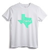 Texas 'Home' Is Where the Heart Is Distressed Map T-Shirt - Texan Pride Graphic Tee for Men, Women, and Children
