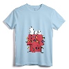 Womens Peanuts Snoopy Christmas Lights V-Neck T-Shirt - Officially Licensed Festive Tee for Women - Lightweight Graphic Art Code OPNT-0016