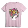 Flower Afro Hair Puerto Rico Shirt - Black Melanin Queen T-Shirt for Women - Empowerment Present for Afro-Puerto Rican Women