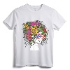 Flower Afro Hair Puerto Rico Shirt - Black Melanin Queen T-Shirt for Women - Empowerment Present for Afro-Puerto Rican Women