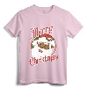 Merry Christmas African American Santa Claus Long Sleeve T-Shirt - Festive Holiday Apparel for Diverse Christmas Celebrations