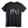 Mr. Est. 2022, Married Wedding Wife Husband Mrs Matching T-Shirt - Just Married Couple Tee Set for Honeymoon and Anniversaries