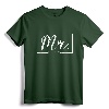 Mr. Est. 2022, Married Wedding Wife Husband Mrs Matching T-Shirt - Just Married Couple Tee Set for Honeymoon and Anniversaries