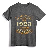 Not Old I Am Classic 1953 71st Birthday Gift T-Shirt - Retro Vintage Apparel for Men/Women Born in 1953