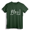 Mrs. Est. 2022 Married Wedding Wife Husband Mr Matching T-Shirt - Just Married Couple Apparel for Newlyweds