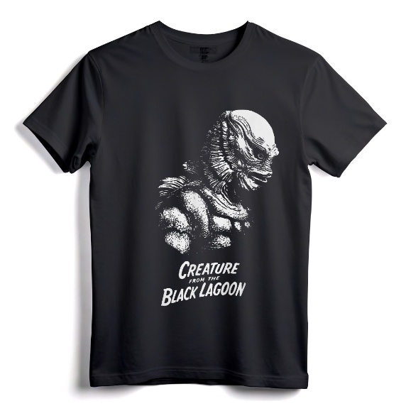 Creature of the Black Lagoon Classic Horror Flick T-Shirt - Vintage Horror Movie Tee for Fans of Classic Horror Flicks