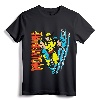 Marvel X-Men Wolverine Vintage Claw Slice Graphic T-Shirt - Official Licensed Tee for Men and Women