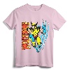 Marvel X-Men Wolverine Vintage Claw Slice Graphic T-Shirt - Official Licensed Tee for Men and Women