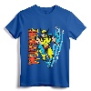 Marvel X-Men Wolverine Vintage Claw Slice Graphic T-Shirt - Official Licensed Tee for Men and Women