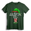The Artistic Elf Group Matching Family Christmas Gift T-Shirt - Funny Holiday Apparel for the Whole Family - Matching Family Outfits for Christmas