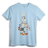Art Xmas Tree Decor Art Teacher Ugly Artist Christmas Gift T-Shirt - Unique Festive Apparel for Artists and Art Lovers