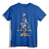 Art Xmas Tree Decor Art Teacher Ugly Artist Christmas Gift T-Shirt - Unique Festive Apparel for Artists and Art Lovers