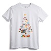 Art Xmas Tree Decor Art Teacher Ugly Artist Christmas Gift T-Shirt - Unique Festive Apparel for Artists and Art Lovers