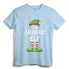 Artistic Elf Family Matching Group Christmas Art T-Shirt - Festive Matching Outfits for Families