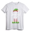 Artistic Elf Family Matching Group Christmas Art T-Shirt - Festive Matching Outfits for Families