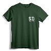 San Diego - SD - Minimalistic Pocket Design - Classic T-Shirt - Retro Vintage Souvenir Tee for California Enthusiasts