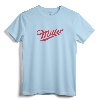 Standard Miller Script Beer T-Shirt - Classic Logo Apparel for Beer Enthusiasts by Miller Brewing Co.