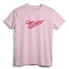Standard Miller Script Beer T-Shirt - Classic Logo Apparel for Beer Enthusiasts by Miller Brewing Co.