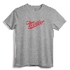 Standard Miller Script Beer T-Shirt - Classic Logo Apparel for Beer Enthusiasts by Miller Brewing Co.