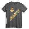 Disney Pixar Up Russell Badges Chest Patch Halloween T-Shirt - Officially Licensed Up Movie Apparel for Fans and Collectors