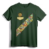 Disney Pixar Up Russell Badges Chest Patch Halloween T-Shirt - Officially Licensed Up Movie Apparel for Fans and Collectors
