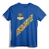 Disney Pixar Up Russell Badges Chest Patch Halloween T-Shirt - Officially Licensed Up Movie Apparel for Fans and Collectors