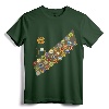 Disney Pixar Up Russell Patches Halloween T-Shirt - Officially Licensed Up Movie Apparel for Disney Fans