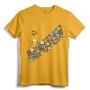Disney Pixar Up Russell Patches Halloween T-Shirt - Officially Licensed Up Movie Apparel for Disney Fans